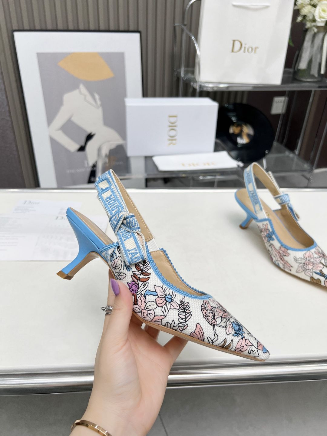 S125681 DIOR SANDALS BLUE