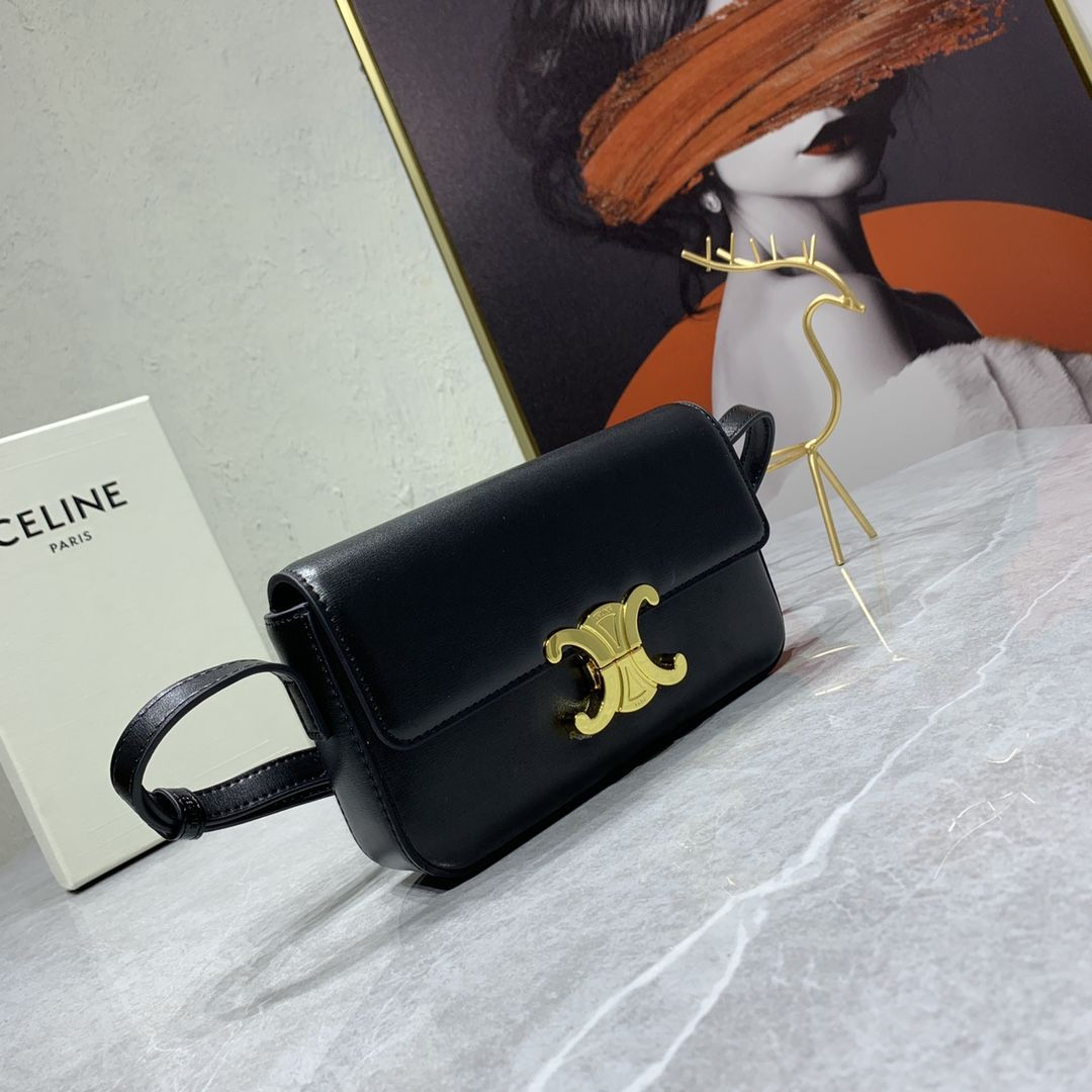 S08190 BLACK CELINE TPIOMPHE CANVAS