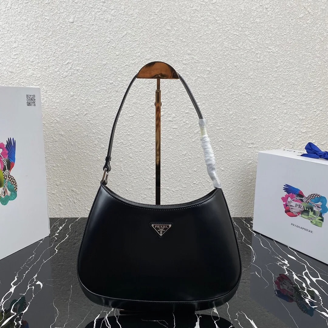 1BC499 BLACK HOBO PRADA