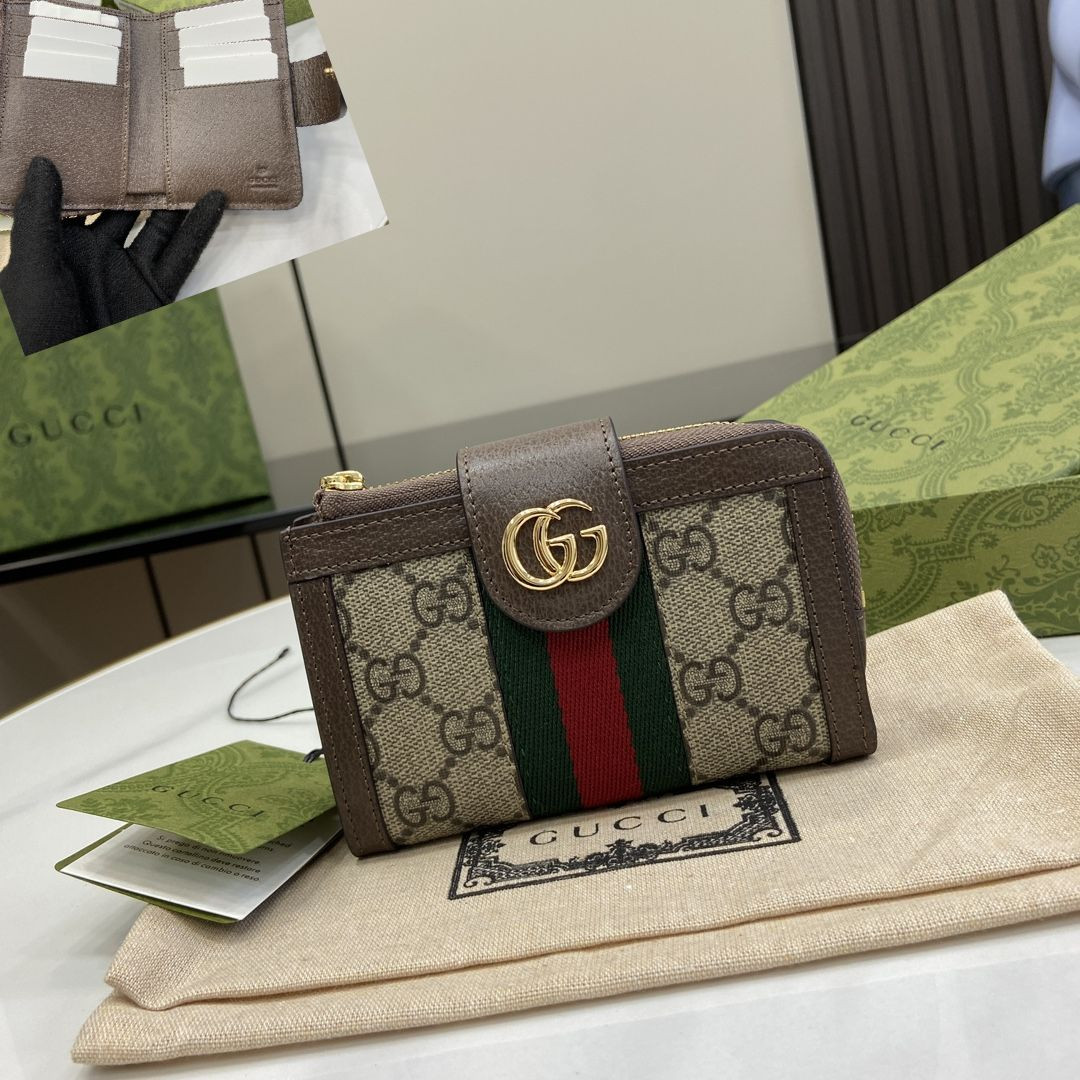 S123274 Gucci Ophidia GG Wallet