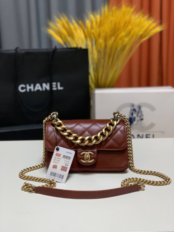 91865 BURGUNDY CHANEL 20cm