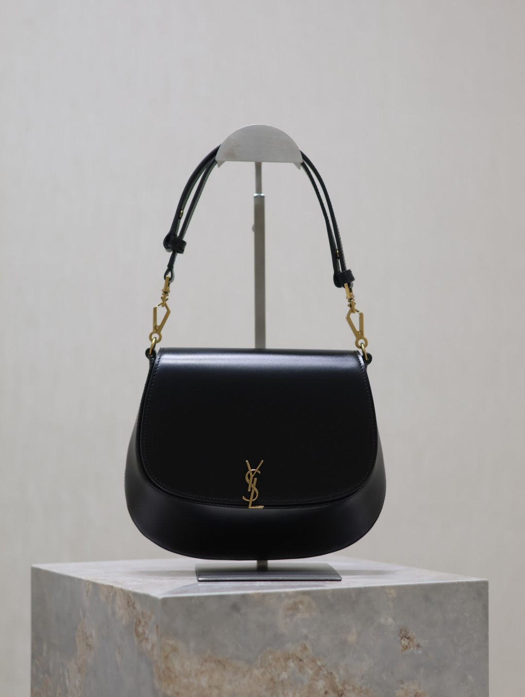 S125705 BLACK YSL Voltaire Bag