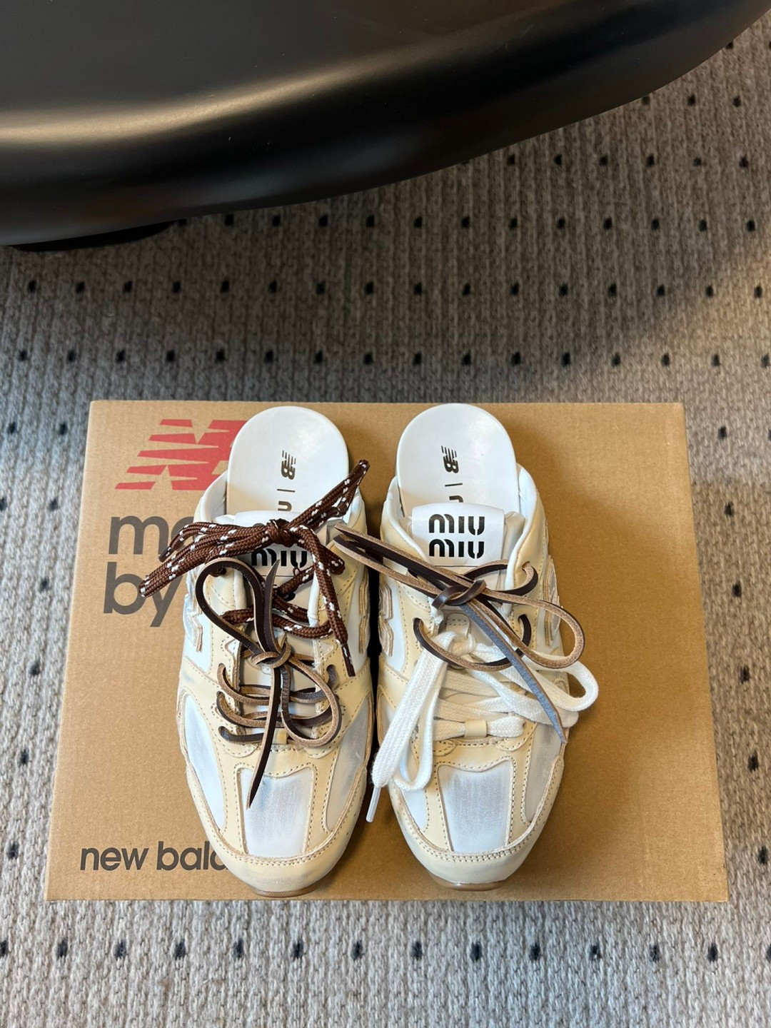 S146343 MiuMiu x New Balance Slippers