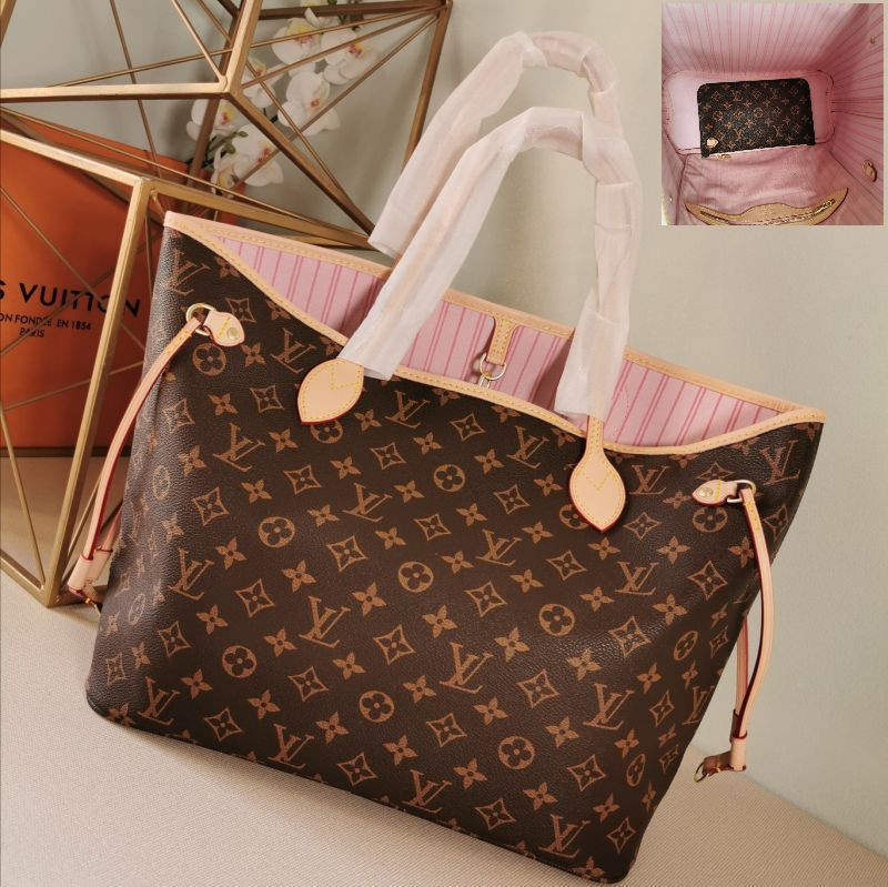 S11552 NEVERFULL MONOGRAM/PINK GM 1:1