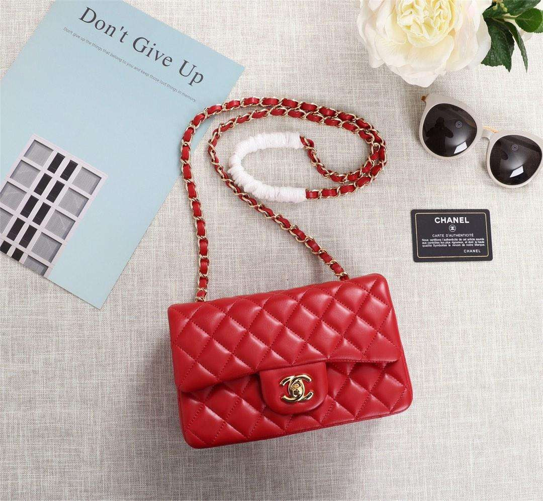 S01931 a1116 red Chanel 20cm