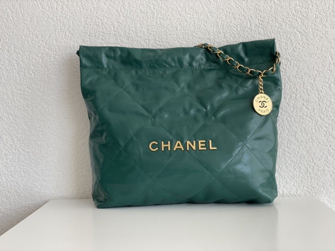 A91810 GREEN CHANEL BAG