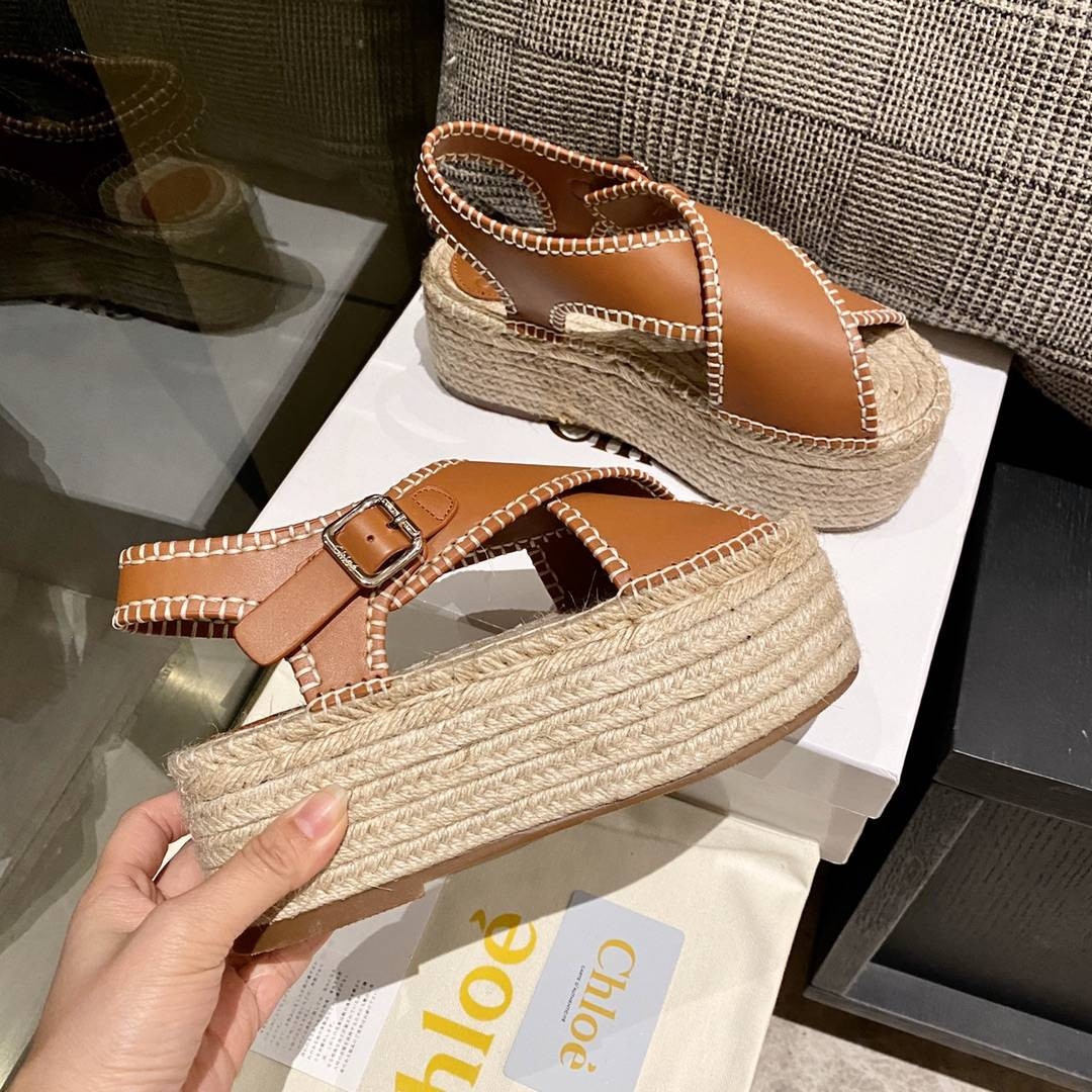S52530 Chloe Sandals (TAN)