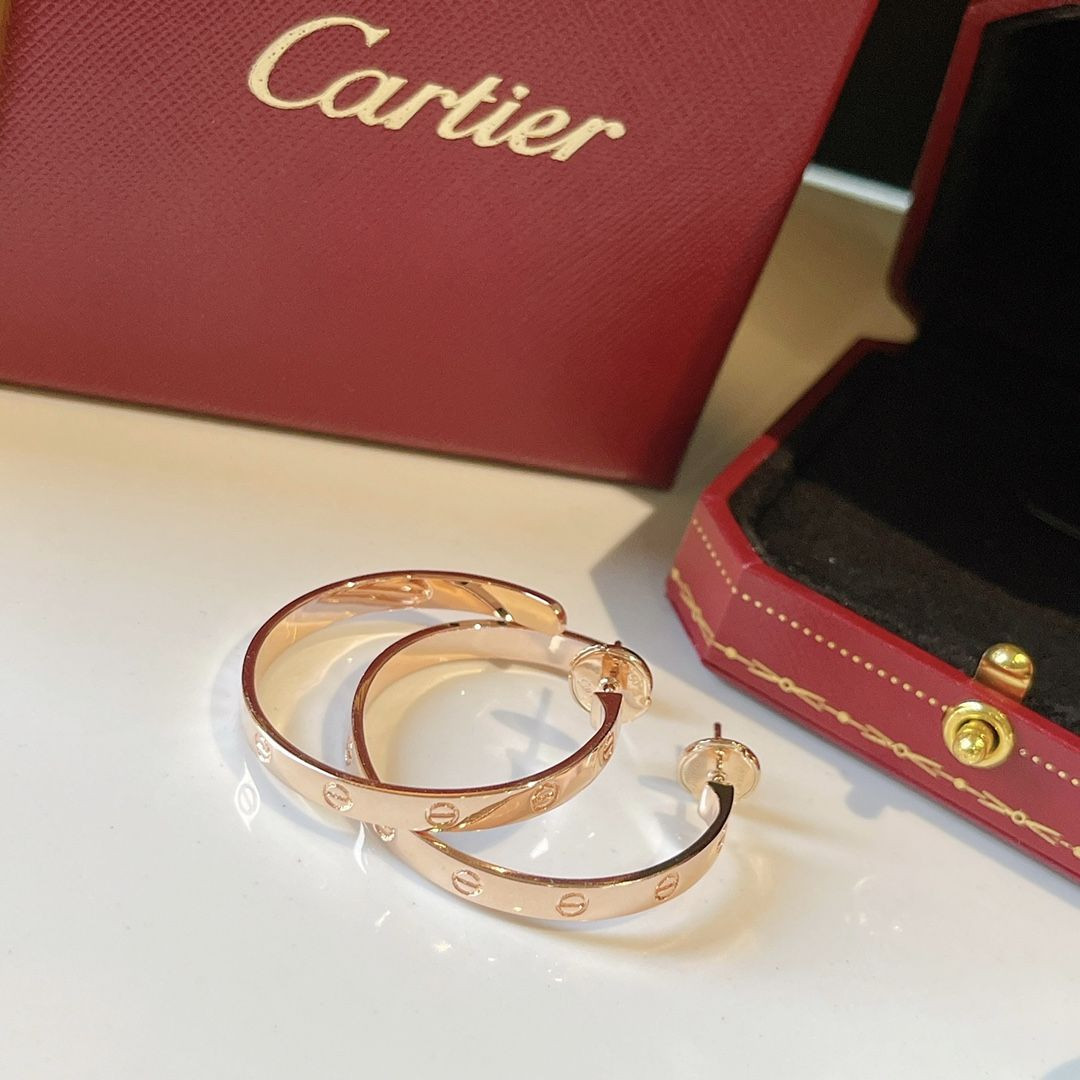 S13071 Cartier LEVE Earrings