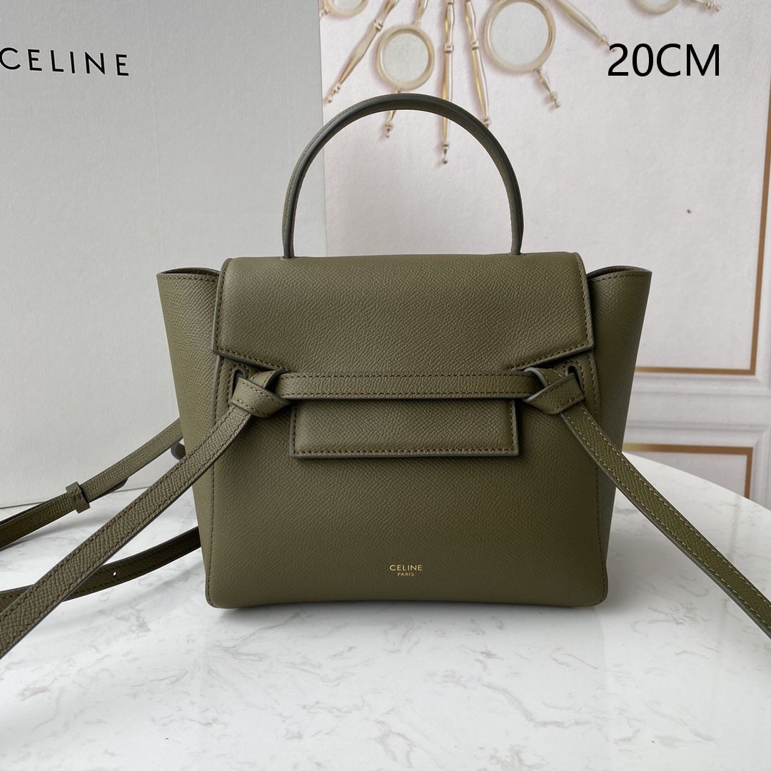 S11274 CELINE GREEN BAG