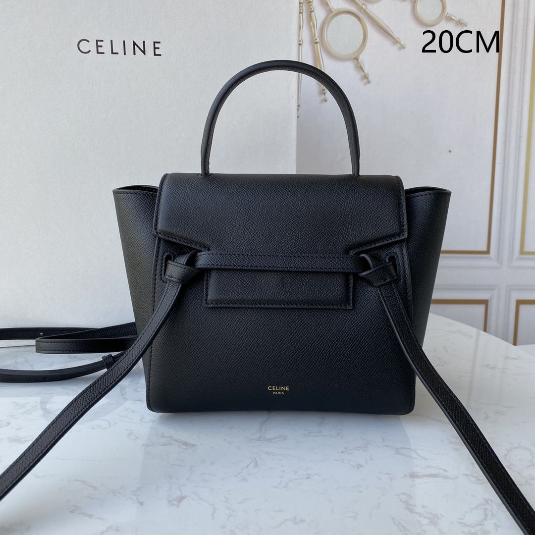 S11270 BLACK CELINE HANDBAG 20cm