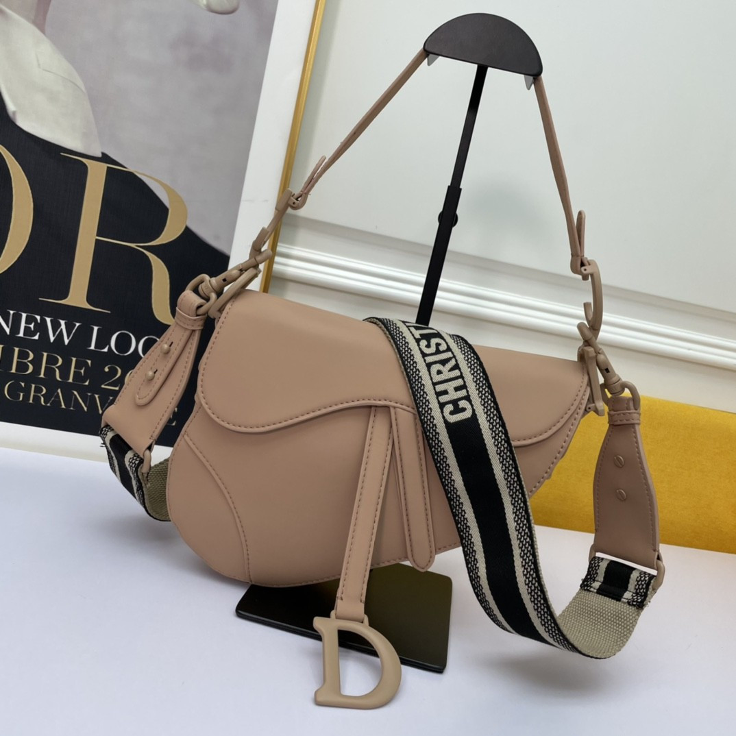 0446 NUDE MATTE DIOR SADDLE