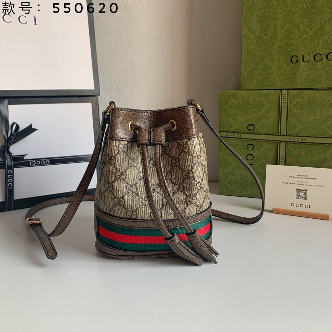 550620 OPHIDIA BUCKET BAG 19cm
