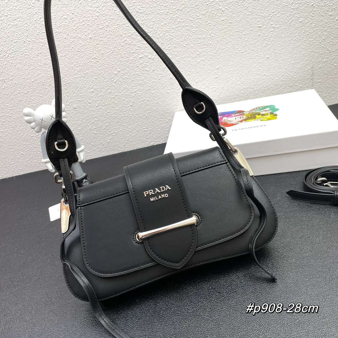 BD908 BLACK PRADA BAG